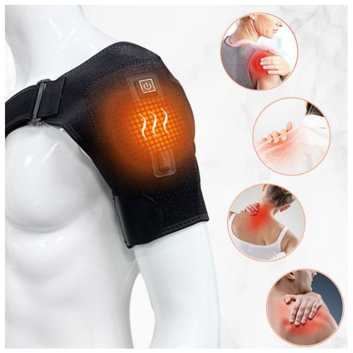 Hombrera térmica con calor 3 niveles